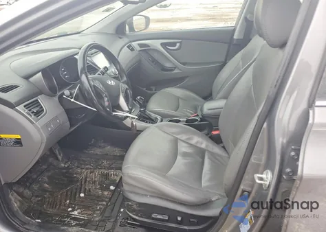 2014 Hyundai Elantra Se z USA, uszkodzony, nr VIN 5NPDH4AEXEH498505